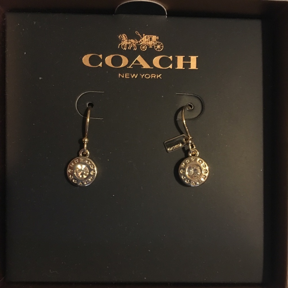 Coach Gold and Silver Earrings